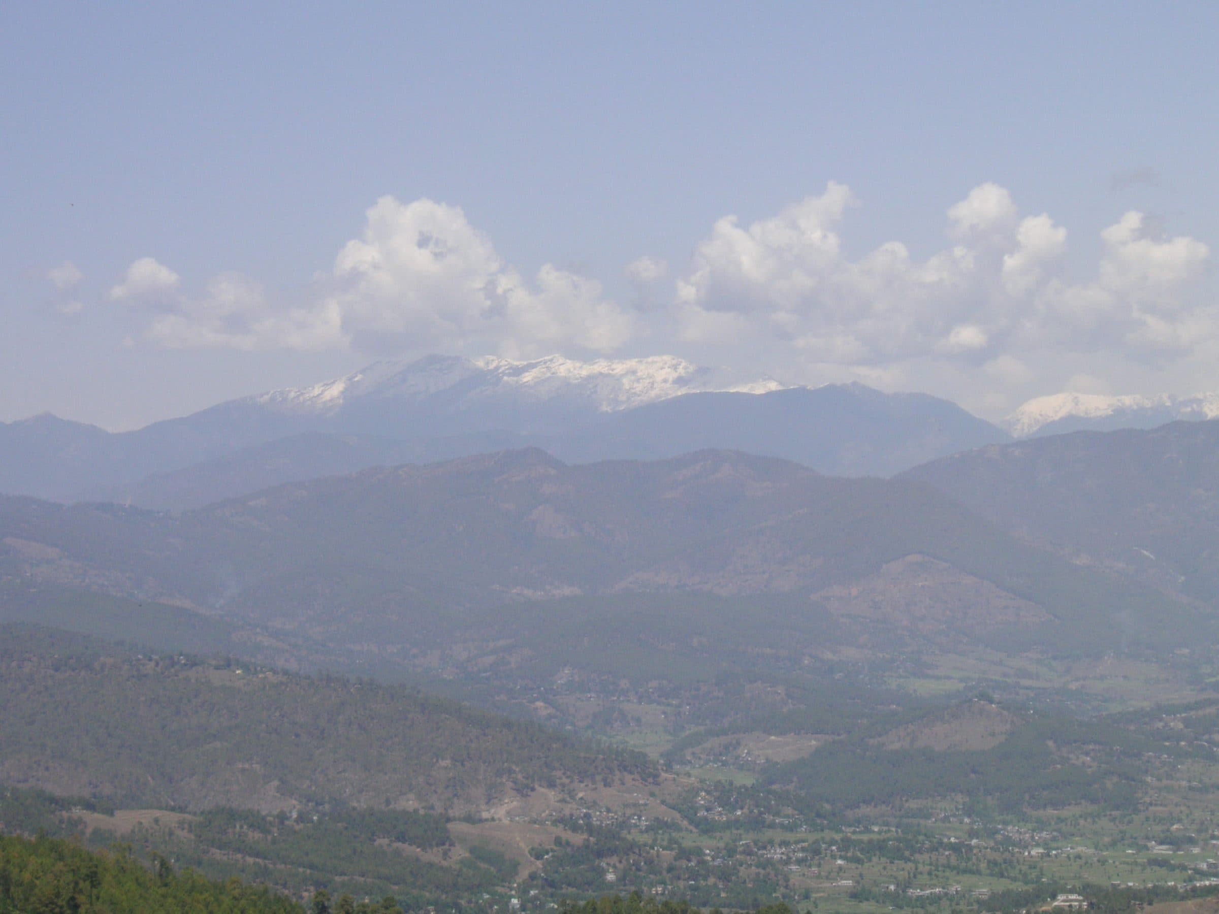 The Himalaya from Mukteshwar