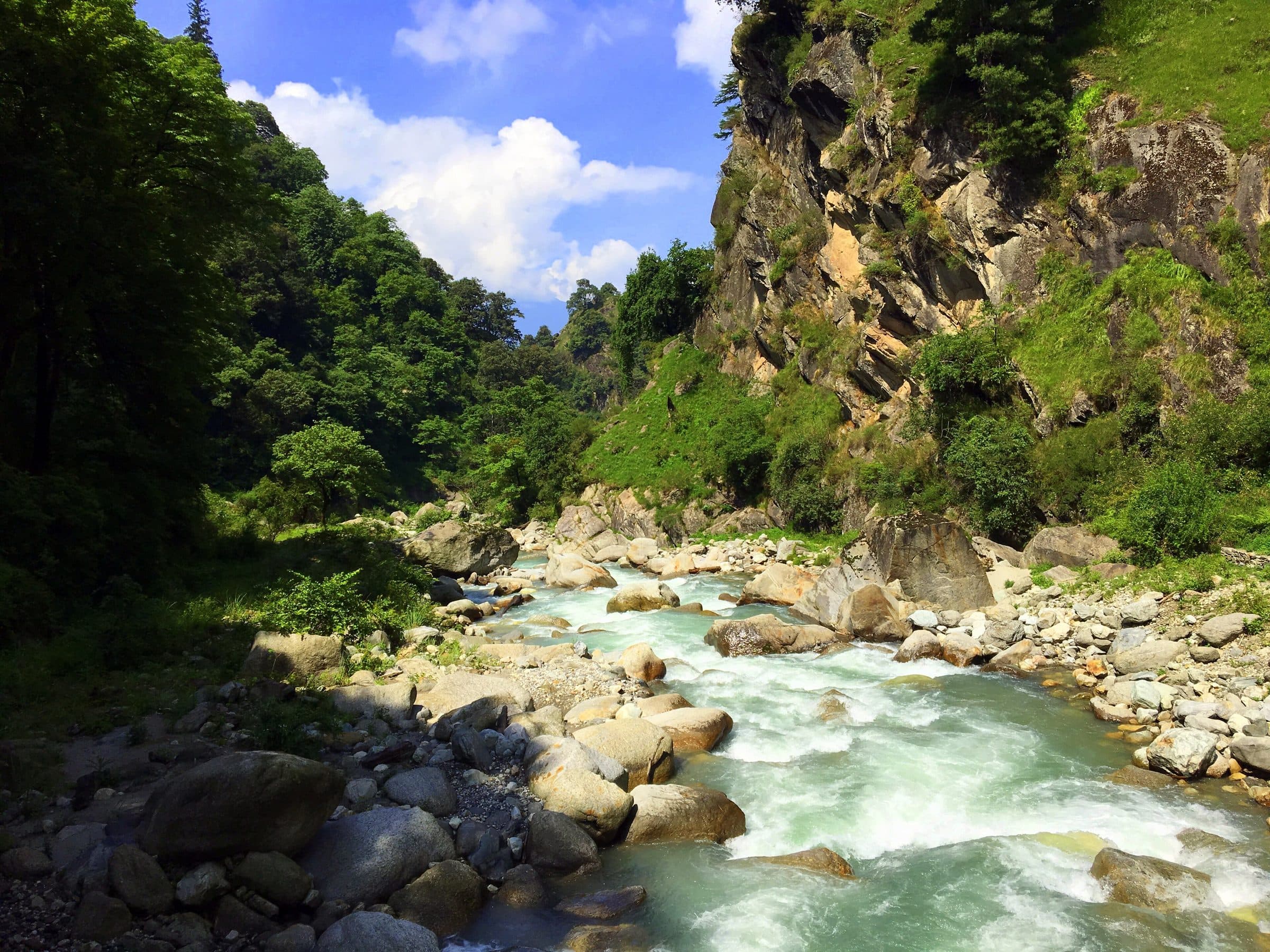 The Tirthan river, Great Himalayan National Park
